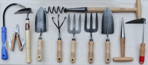 11 different garden tools